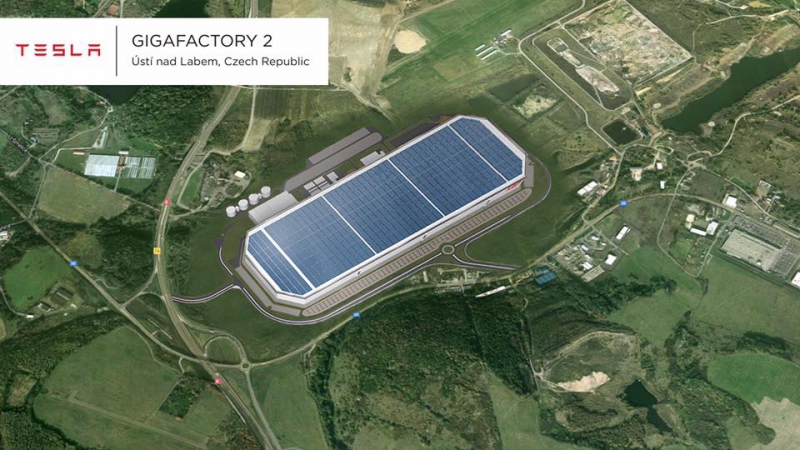 Gigafactory v Ústí nad Labem