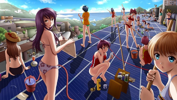 mytí a čištění fotovoltaických panelů...má aplikace TiO2 vliv na výkon ?